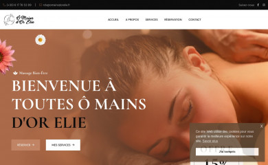 omainsdorelie.fr screenshot