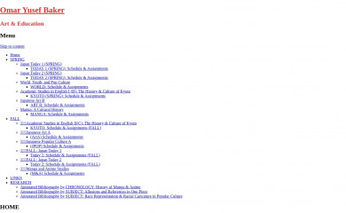 omaryusefbaker.com screenshot