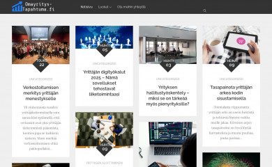 omayritys-tapahtuma.fi screenshot