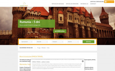 omegatravel.com.pl screenshot