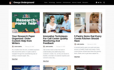 omegaunderground.com screenshot