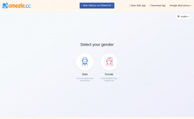 omegle.cc screenshot