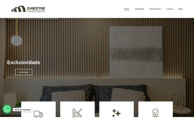 omestremarceneiro.com.br screenshot