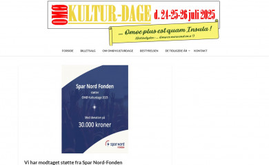 omoekulturdage.dk screenshot
