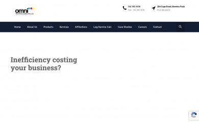 omnitechnologies.co.za screenshot