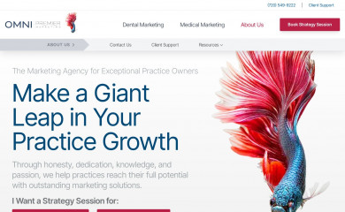 http://omnimedicalmarketing.com screenshot