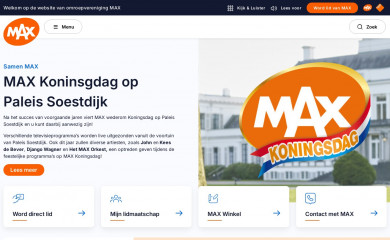 omroepmax.nl screenshot