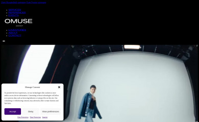 omuse-agency.de screenshot