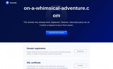 on-a-whimsical-adventure.com screenshot