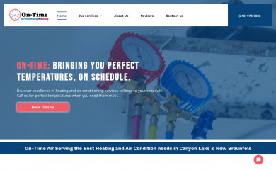 on-timeair.com screenshot