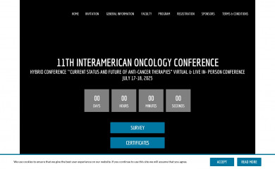 oncologyconferences.org screenshot