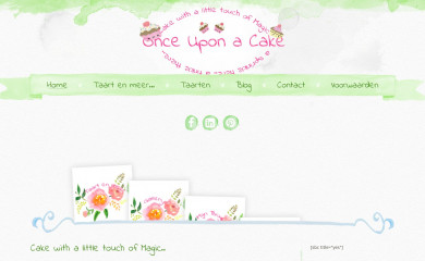 onceuponacake.nl screenshot