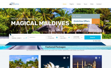 onairline.com screenshot