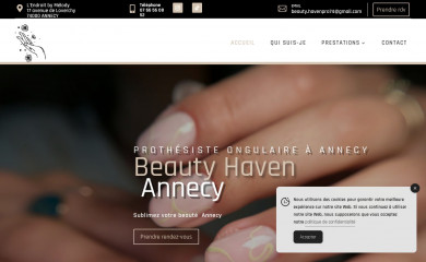 ongle-annecy.fr screenshot