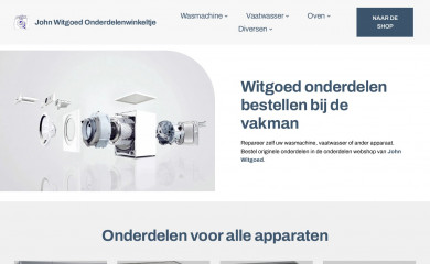 onderdelenwinkeltje.nl screenshot