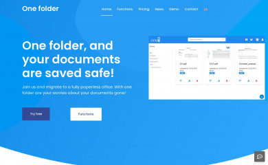 one-folder.com screenshot