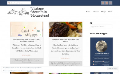 oneacrevintagehome.com screenshot