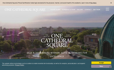 onecathedralsquare.com screenshot