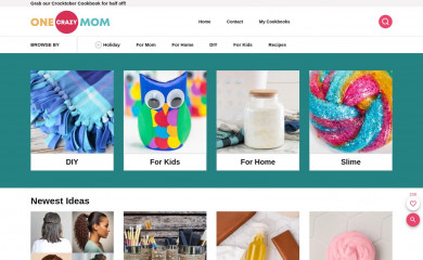 onecrazymom.com screenshot