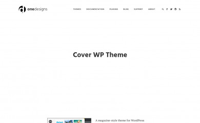 Cover WP screenshot