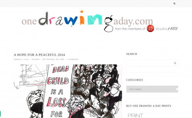 onedrawingaday.com screenshot