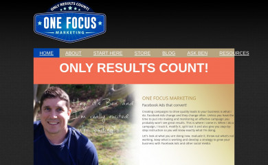 onefocusmarketing.com screenshot