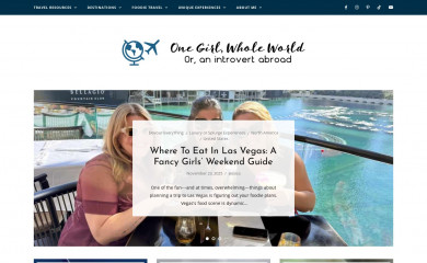 onegirlwholeworld.com screenshot