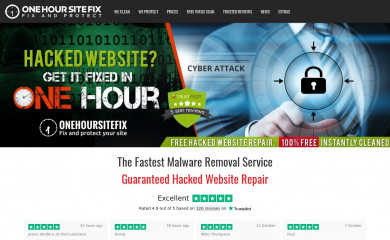 onehoursitefix.com screenshot