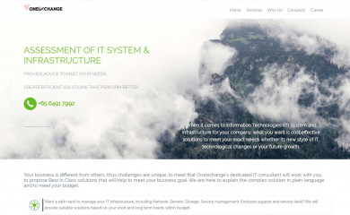 oneixchange.com screenshot