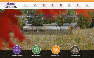 oneida-nsn.gov screenshot