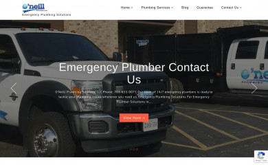oneillplumbingservice.com screenshot