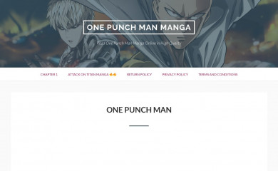 onepunch-man.com screenshot