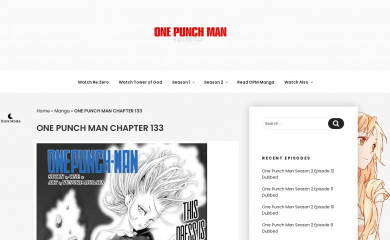 onepunchman.online screenshot