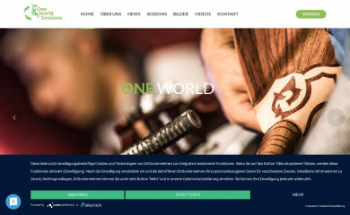 oneworldsessions.de screenshot