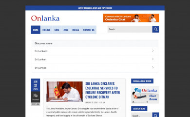onlanka.com screenshot