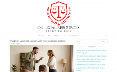 onlegalresources.com screenshot