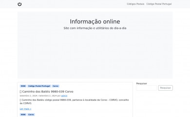 online.com.pt screenshot
