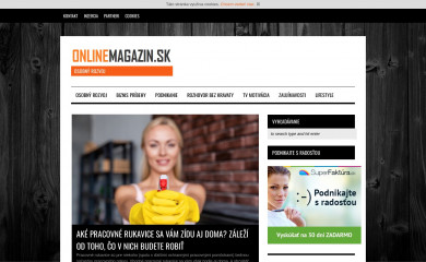 onlinemagazin.sk screenshot