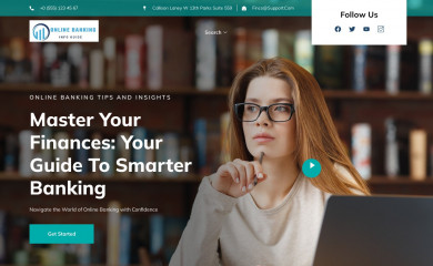 onlinebankinginfoguide.com screenshot