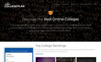 onlinecollegeplan.com screenshot