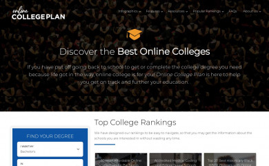 onlinecollegeplan.com screenshot