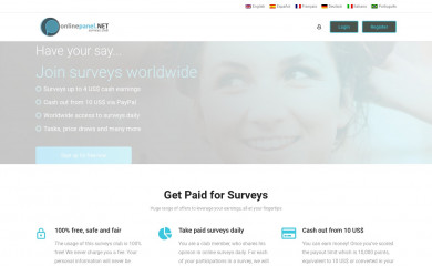onlinepanel.net screenshot