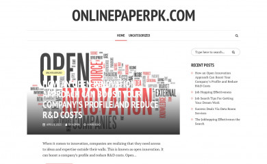 onlinepaperpk.com screenshot
