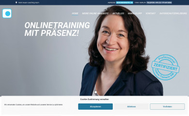onlinetraining-klupp.de screenshot