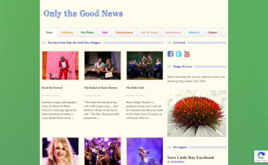 onlythegoodnews.com.au screenshot