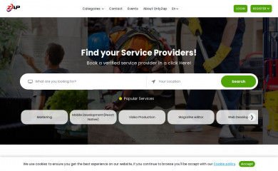 onlyzap.com screenshot