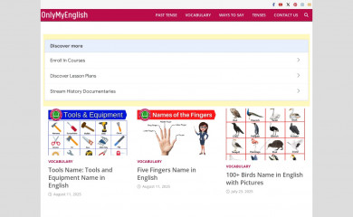 onlymyenglish.com screenshot
