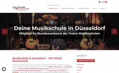 onstage-musik.de screenshot