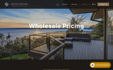 onpointdecking.co.za screenshot