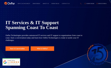 onpartech.com screenshot